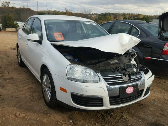 3VWJZ7AJ1AM026595 - 2010 VOLKSWAGEN JETTA S WHITE photo 1