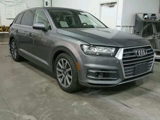 WA1VAAF7XHD032207 - 2017 AUDI Q7 PRESTIG GRAY photo 1