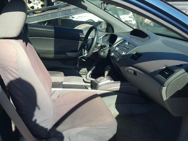 2HGFG12897H567202 - 2007 HONDA CIVIC EX Mavi foto 5