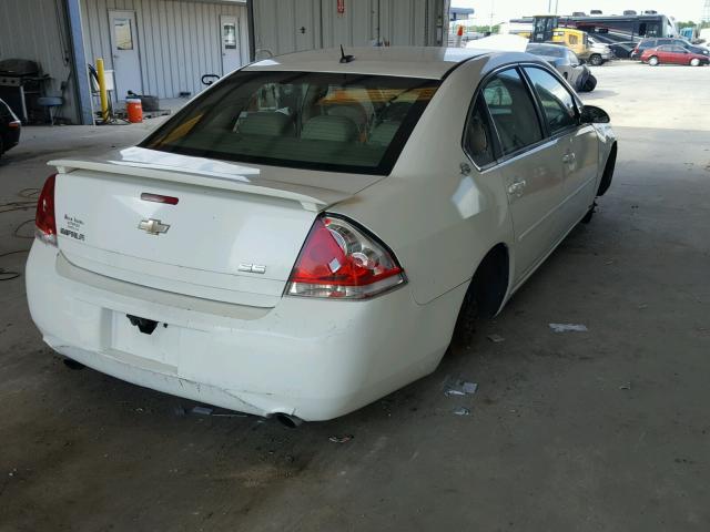 2G1WD58C189113654 - 2008 CHEVROLET IMPALA SUP 白色 照片 4
