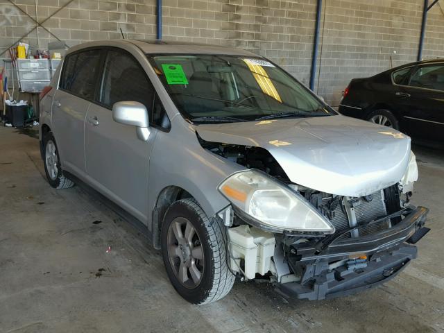 3N1BC13E37L370985 - 2007 NISSAN VERSA S SILVER photo 1