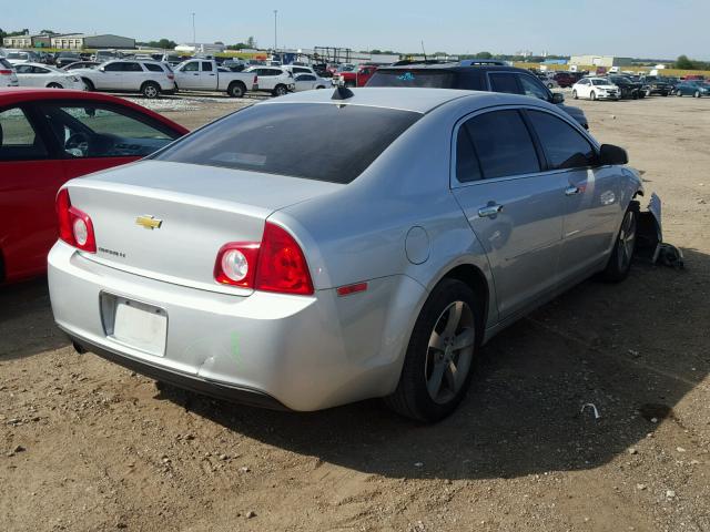 1G1ZD5EU2CF332889 - 2012 CHEVROLET MALIBU 2LT SILVER photo 4