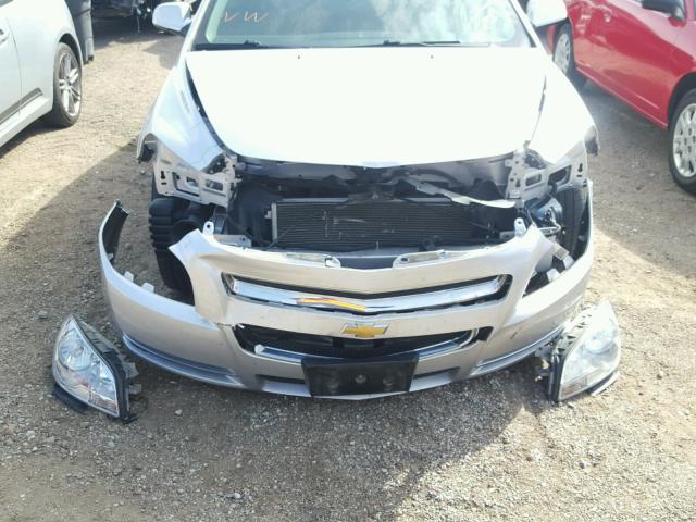 1G1ZD5EU2CF332889 - 2012 CHEVROLET MALIBU 2LT SILVER photo 9