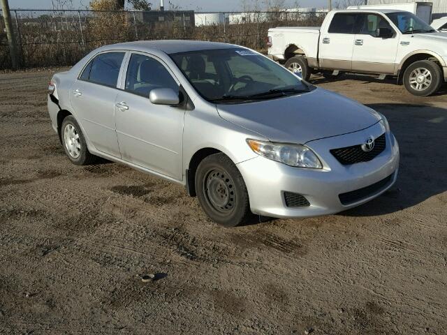 2T1BU40E49C157730 - 2009 TOYOTA COROLLA BA SILVER photo 1