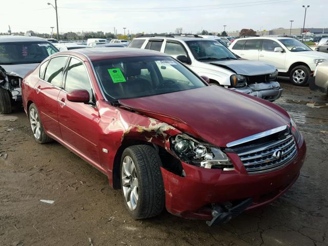 JNKAY01E37M302939 - 2007 INFINITI M35 BASE RED photo 1