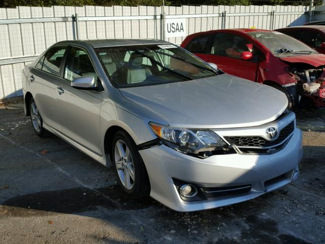 4T1BF1FK3EU339109 - 2014 TOYOTA CAMRY L SILVER photo 1