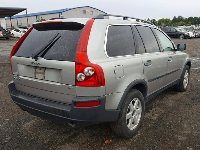 YV1CZ592251151163 - 2005 VOLVO XC90 GRAY photo 4