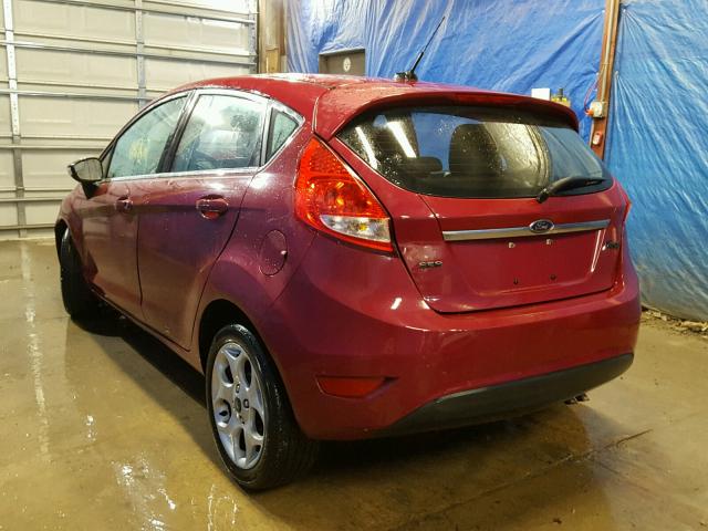 3FADP4FJ4BM102167 - 2011 FORD FIESTA SES PINK photo 3