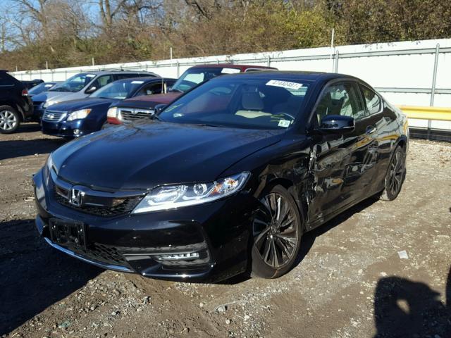 1HGCT1B7XGA011467 - 2016 HONDA ACCORD EX BLACK photo 2