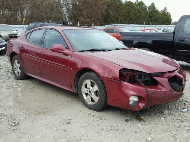2G2WP552961181291 - 2006 PONTIAC GRAND PRIX RED photo 1