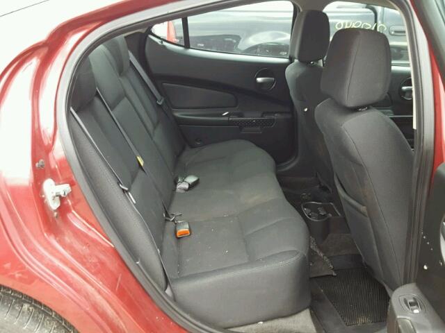 2G2WP552961181291 - 2006 PONTIAC GRAND PRIX RED photo 6