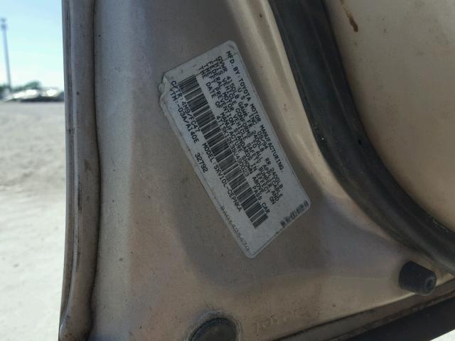 4T1SK12E3SU490023 - 1995 TOYOTA CAMRY LE 双色 照片 10