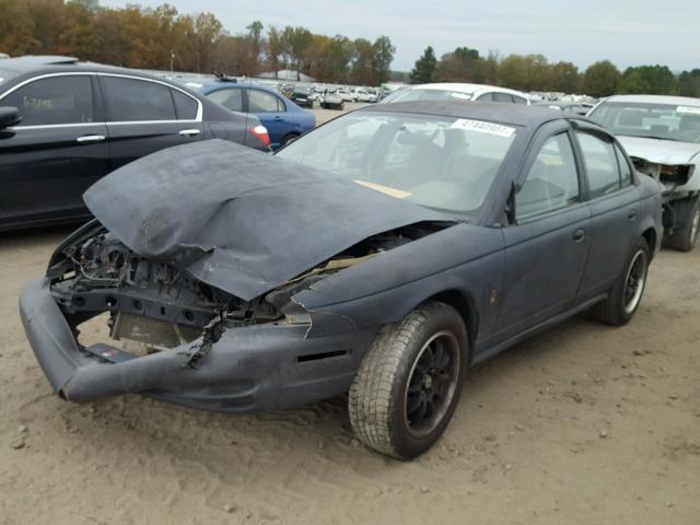 1G8ZH5284XZ336721 - 1999 SATURN SL1 BLACK photo 2