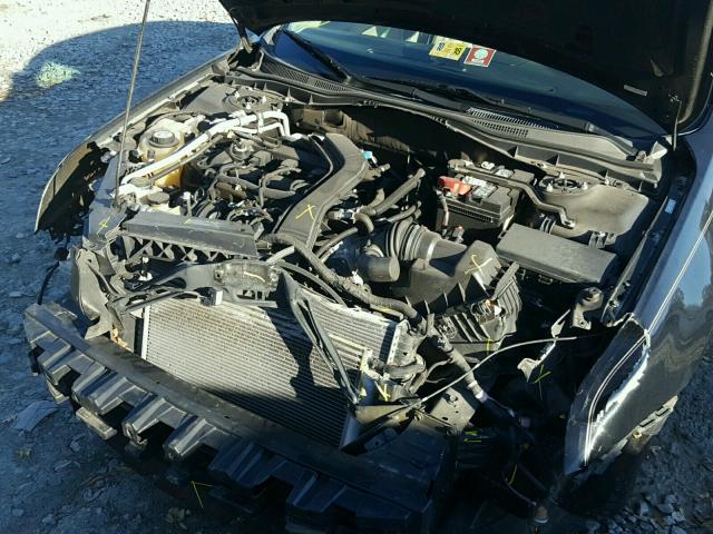 3FAHP07Z49R138386 - 2009 FORD FUSION SE BLACK photo 7