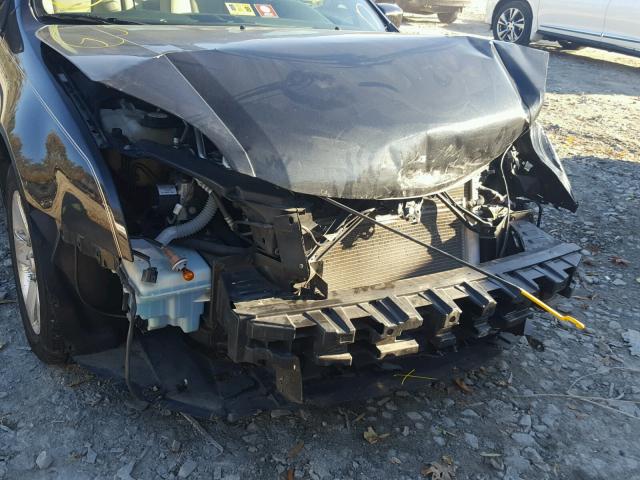 3FAHP07Z49R138386 - 2009 FORD FUSION SE BLACK photo 9