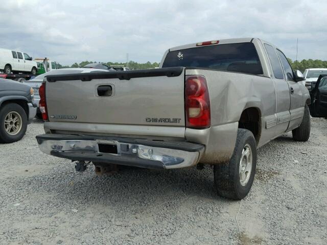 2GCEC19V621107823 - 2002 CHEVROLET SILVERADO BEIGE photo 4