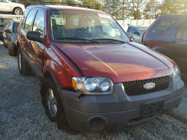 1FMYU92Z17KB08340 - 2007 FORD ESCAPE XLS RED photo 1