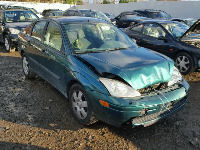 1FAFP33P51W256476 - 2001 FORD FOCUS LX GREEN photo 1