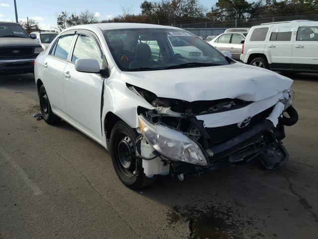 2T1BU40E39C066223 - 2009 TOYOTA COROLLA BA WHITE photo 1