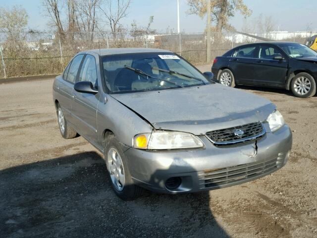 3N1CB51D32L678451 - 2002 NISSAN SENTRA XE BEIGE photo 1