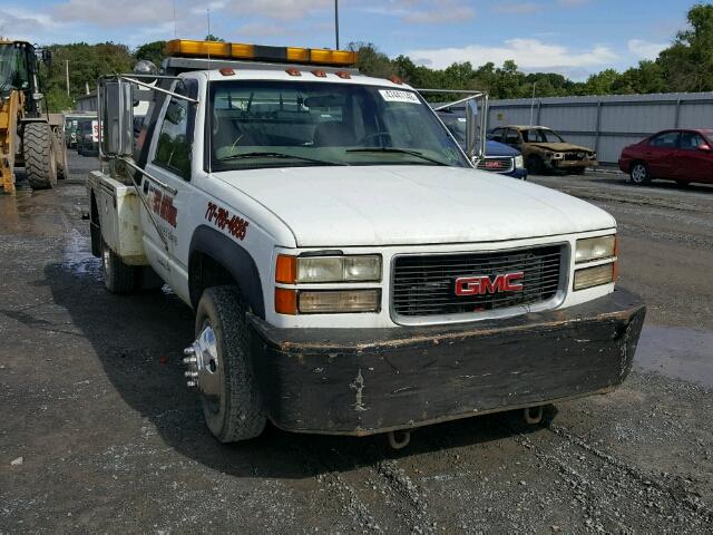 1GDJK34F1YF497546 - 2000 GMC SIERRA K35 WHITE photo 1