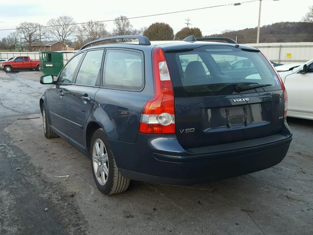 YV1MW382072294385 - 2007 VOLVO V50 2.4I BLUE photo 3