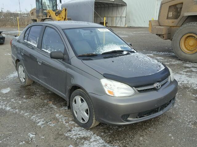 JTDBT123250395769 - 2005 TOYOTA ECHO GRAY photo 1