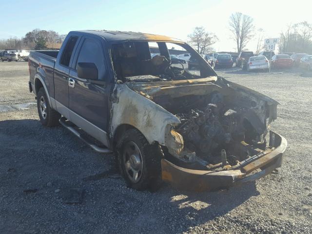 1FTRX14W47FB46948 - 2007 FORD F150 BLUE photo 1