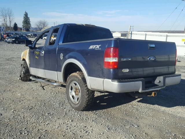 1FTRX14W47FB46948 - 2007 FORD F150 BLUE photo 3