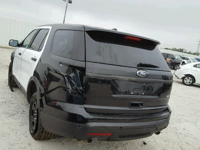 1FM5K8AR4EGB96062 - 2014 FORD EXPLORER P BLACK photo 3