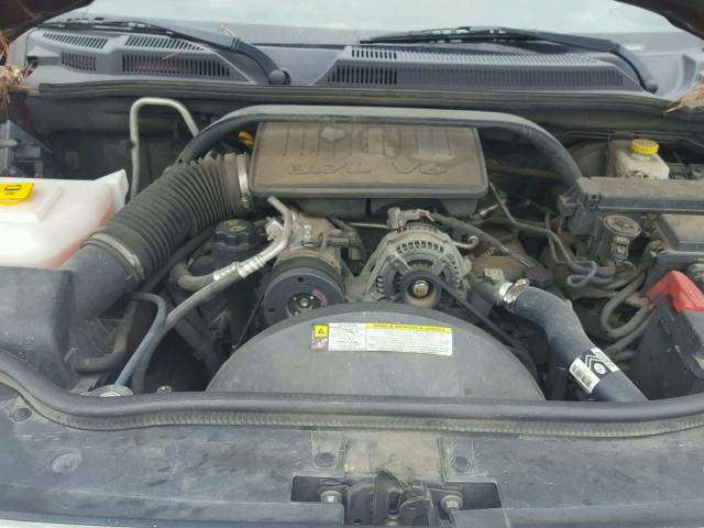 1J8HH48K77C657873 - 2007 JEEP COMMANDER MAROON photo 7