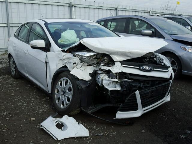 1FADP3F21EL100529 - 2014 FORD FOCUS SE WHITE photo 1