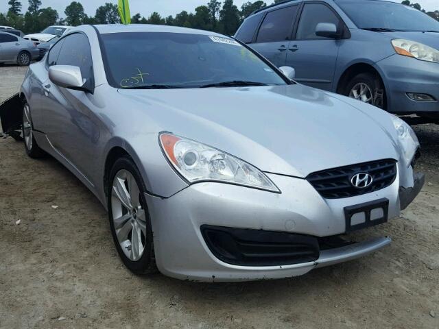 KMHHT6KD1AU010099 - 2010 HYUNDAI GENESIS CO SILVER photo 1