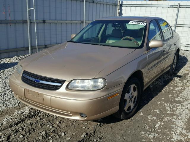 1G1NE52J72M656274 - 2002 CHEVROLET MALIBU LS თაფლისფერი ფოტო 2