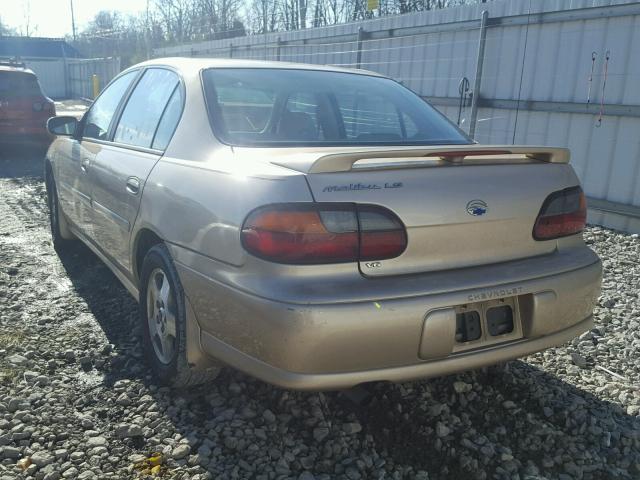 1G1NE52J72M656274 - 2002 CHEVROLET MALIBU LS TAN photo 3