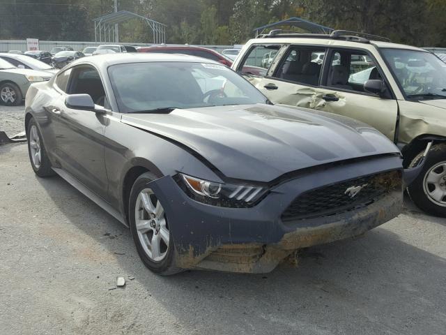 1FA6P8AM4F5411358 - 2015 FORD MUSTANG CHARCOAL photo 1