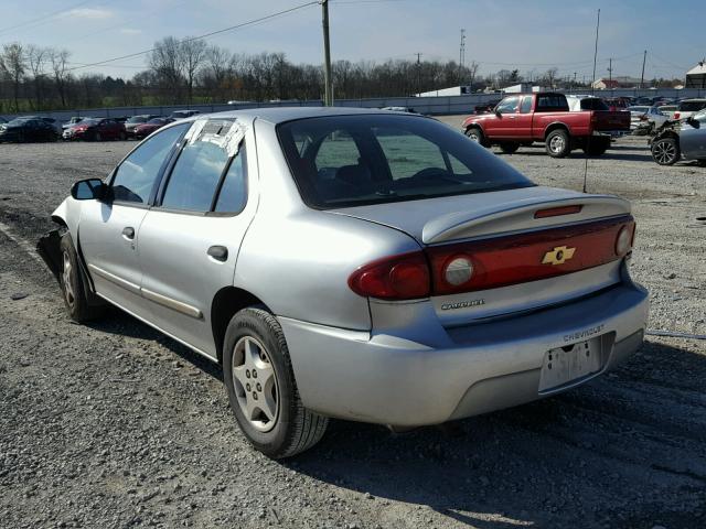 1G1JC52F857191510 - 2005 CHEVROLET CAVALIER SILVER photo 3