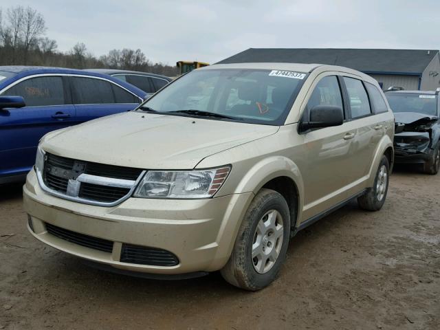 3D4PG4FB1AT145498 - 2010 DODGE JOURNEY SE TAN photo 2