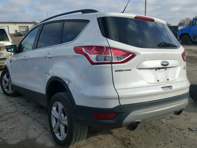 1FMCU9G94EUB24486 - 2014 FORD ESCAPE SE WHITE photo 3