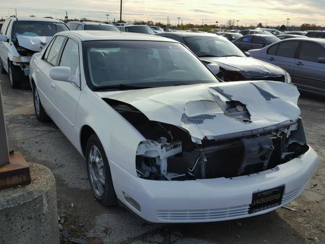 1G6KD54Y64U254355 - 2004 CADILLAC DEVILLE WHITE photo 1