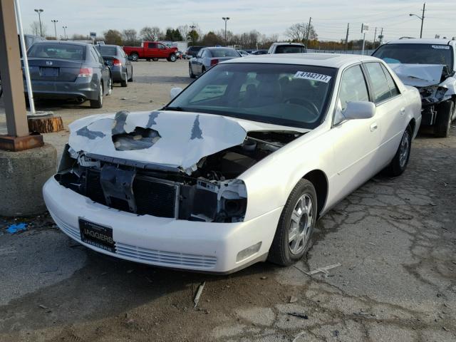 1G6KD54Y64U254355 - 2004 CADILLAC DEVILLE WHITE photo 2