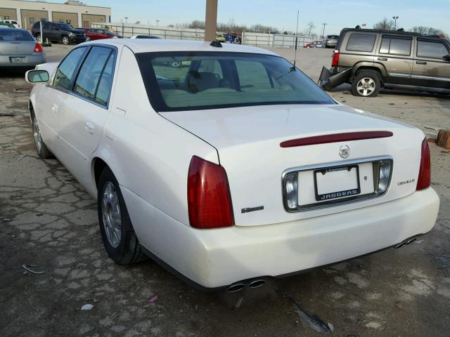 1G6KD54Y64U254355 - 2004 CADILLAC DEVILLE WHITE photo 3