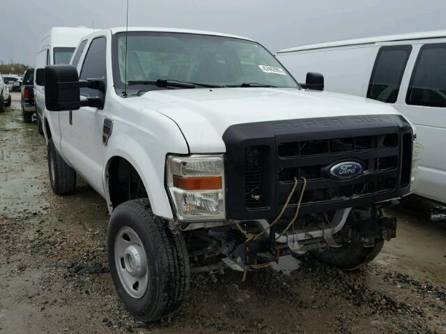 1FTSX21R58EE42249 - 2008 FORD F250 SUPER WHITE photo 1