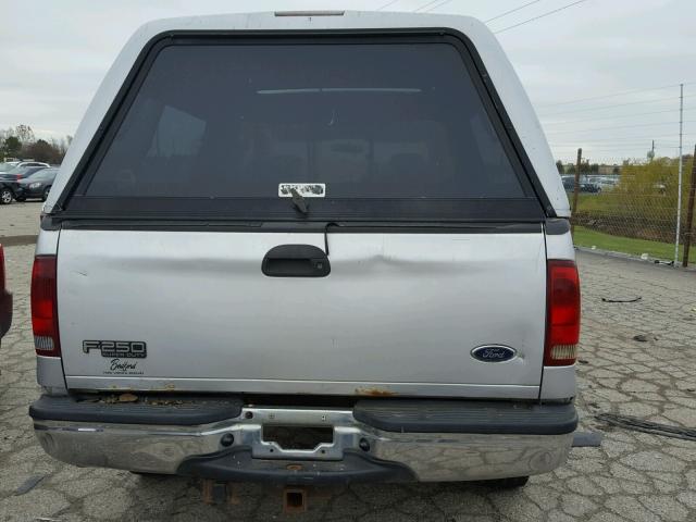 1FTNX21F02EA28824 - 2002 FORD F250 SUPER SILVER photo 6