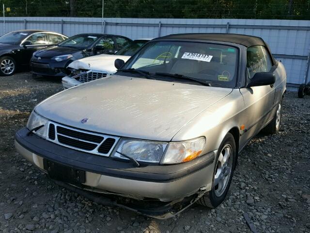 YS3DD75B7V7006894 - 1997 SAAB 900 S GOLD photo 2