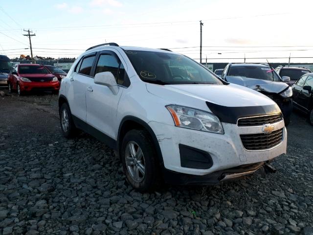 3GNCJREB4EL125223 - 2014 CHEVROLET TRAX 2LT WHITE photo 1