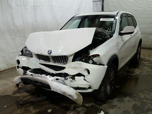 5UXWX9C56D0A29687 - 2013 BMW X3 XDRIVE2 WHITE photo 2