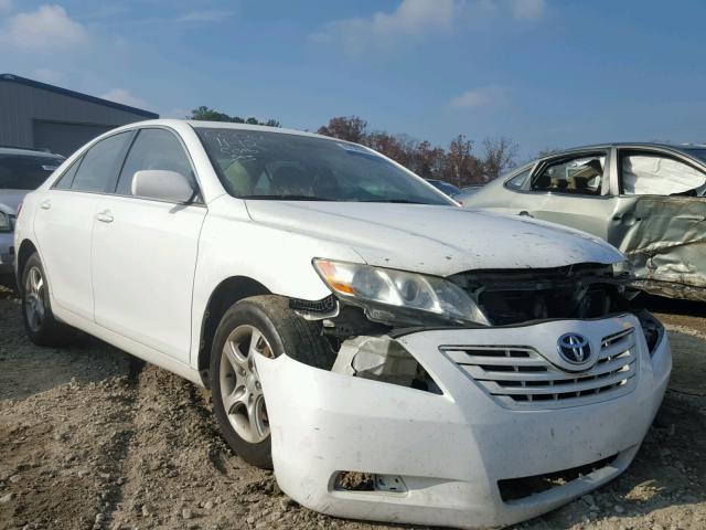 4T1BE46K39U826000 - 2009 TOYOTA CAMRY BASE WHITE photo 1