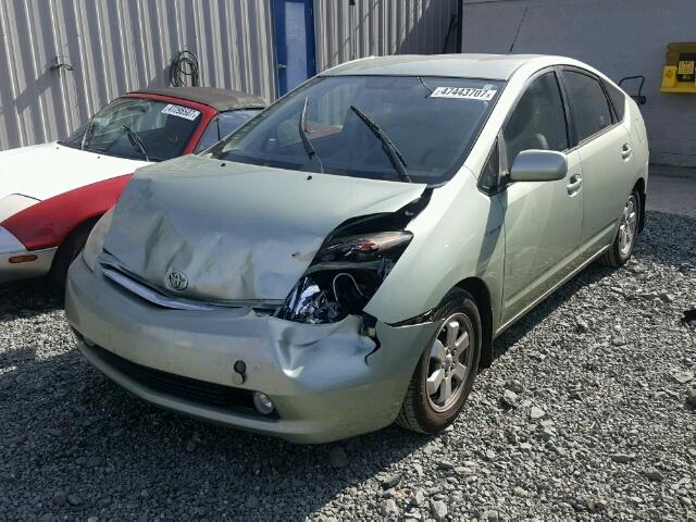 JTDKB20U967509490 - 2006 TOYOTA PRIUS GREEN photo 2