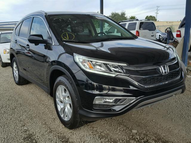 5J6RM4H74GL031873 - 2016 HONDA CR-V EXL 黑色 照片 1